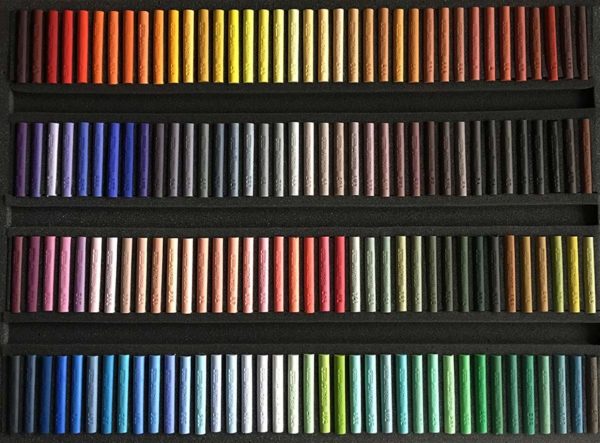 Claude TEXIER - Coffret de 152 pastels