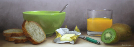 Petit déjeuner — 53x28