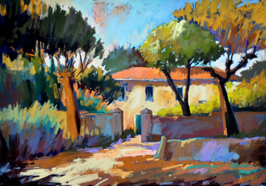 La Maison jaune — 60x80 cm